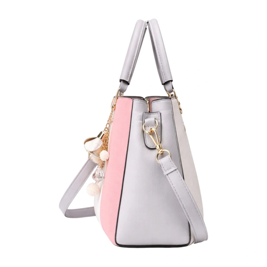 Rovaa Luxe Harmony Shoulder Bag with Chic Dual Tone Finish