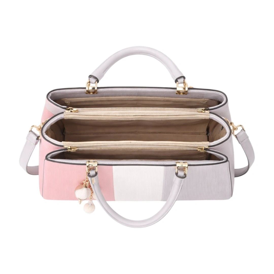 Rovaa Luxe Harmony Shoulder Bag with Chic Dual Tone Finish