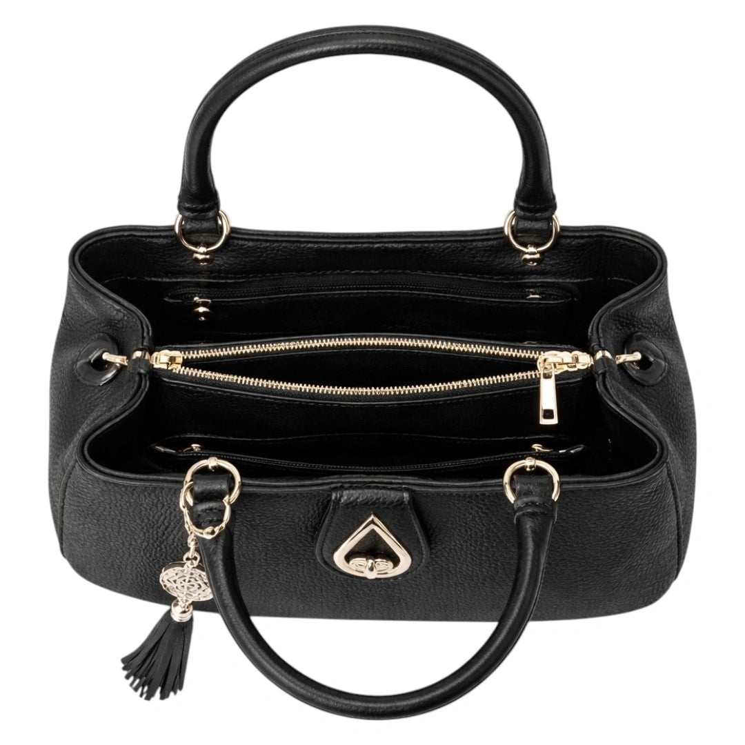 Rovaa Noir Classic Elegant Handbag
