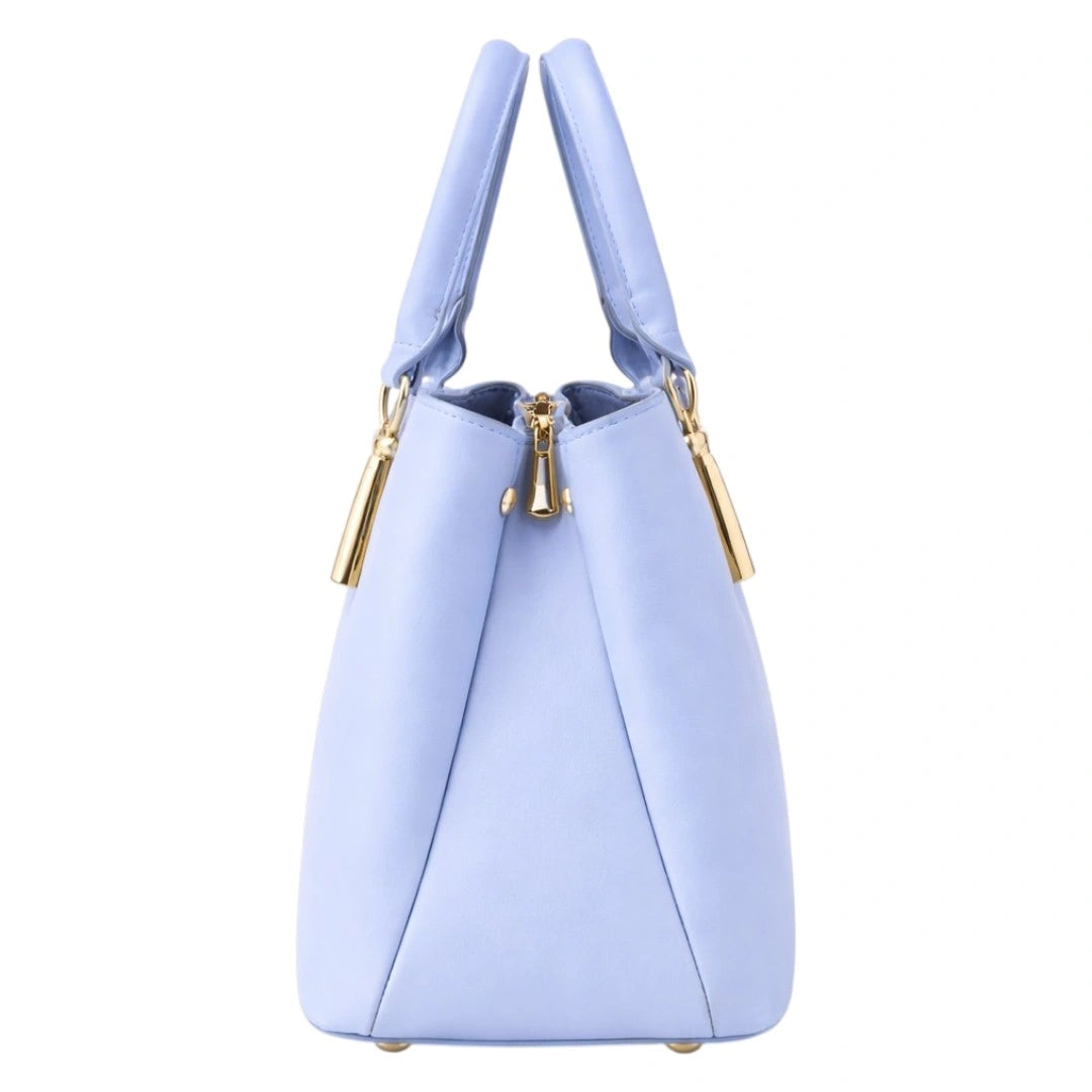 Rovaa Sky Blue Elegant Handbag